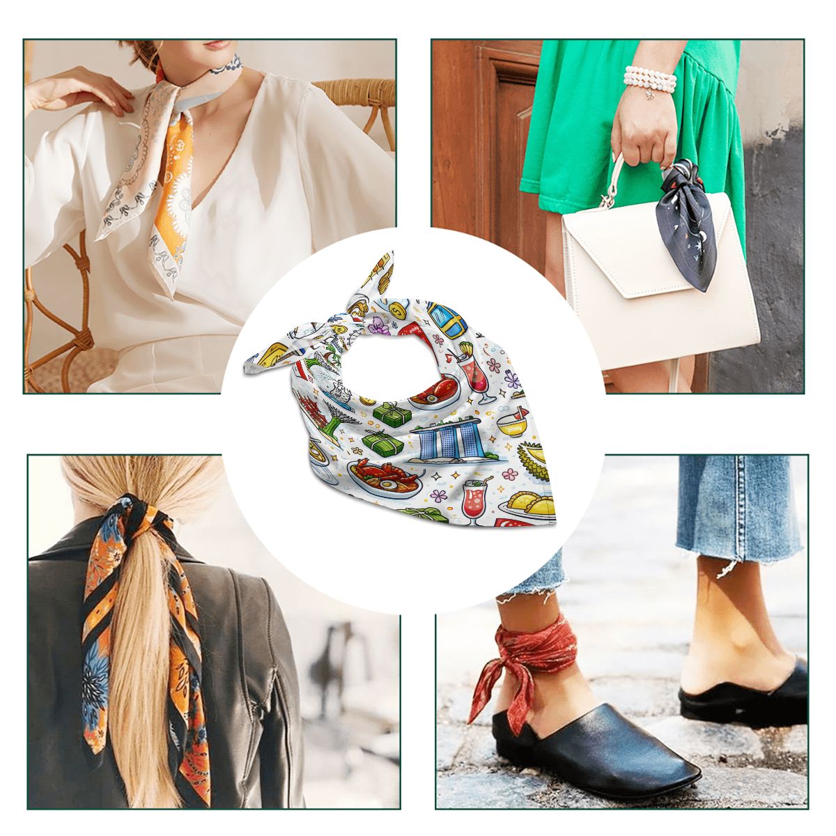 Custom Silk Scarf