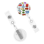 Custom Retractable ID Badge Holder