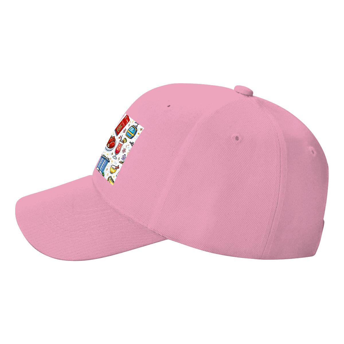 Custom Curved Eaves Trucker Hat (Solid Color)