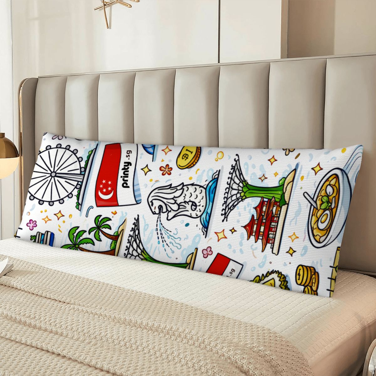 Custom Body Pillow Cover 20"x54"