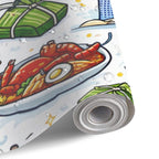 Custom Self Adhesive Refrigerator Wrap Set