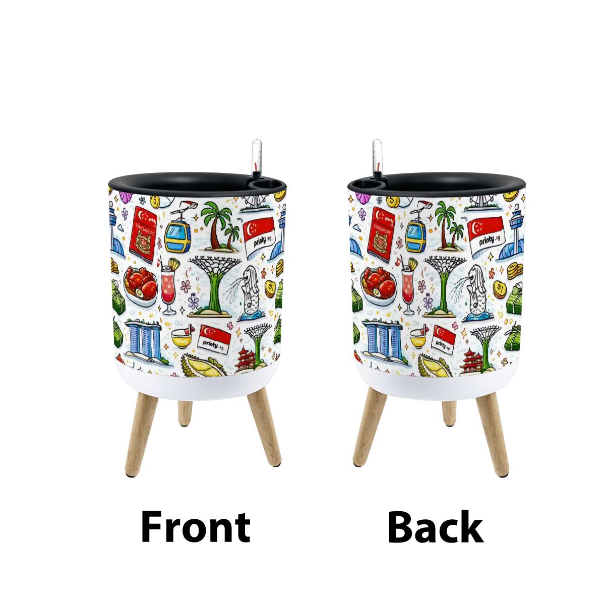 Custom Flower Pot with Legs