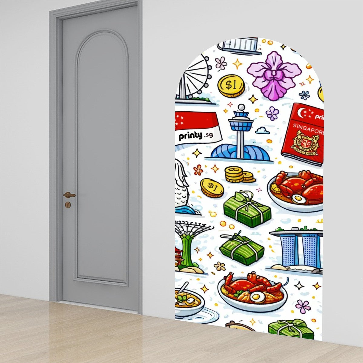 Custom Arch Wall Decals