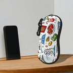 Custom Zipper Glasses Case