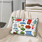Custom Satin Pillowcase with Hidden Zipper