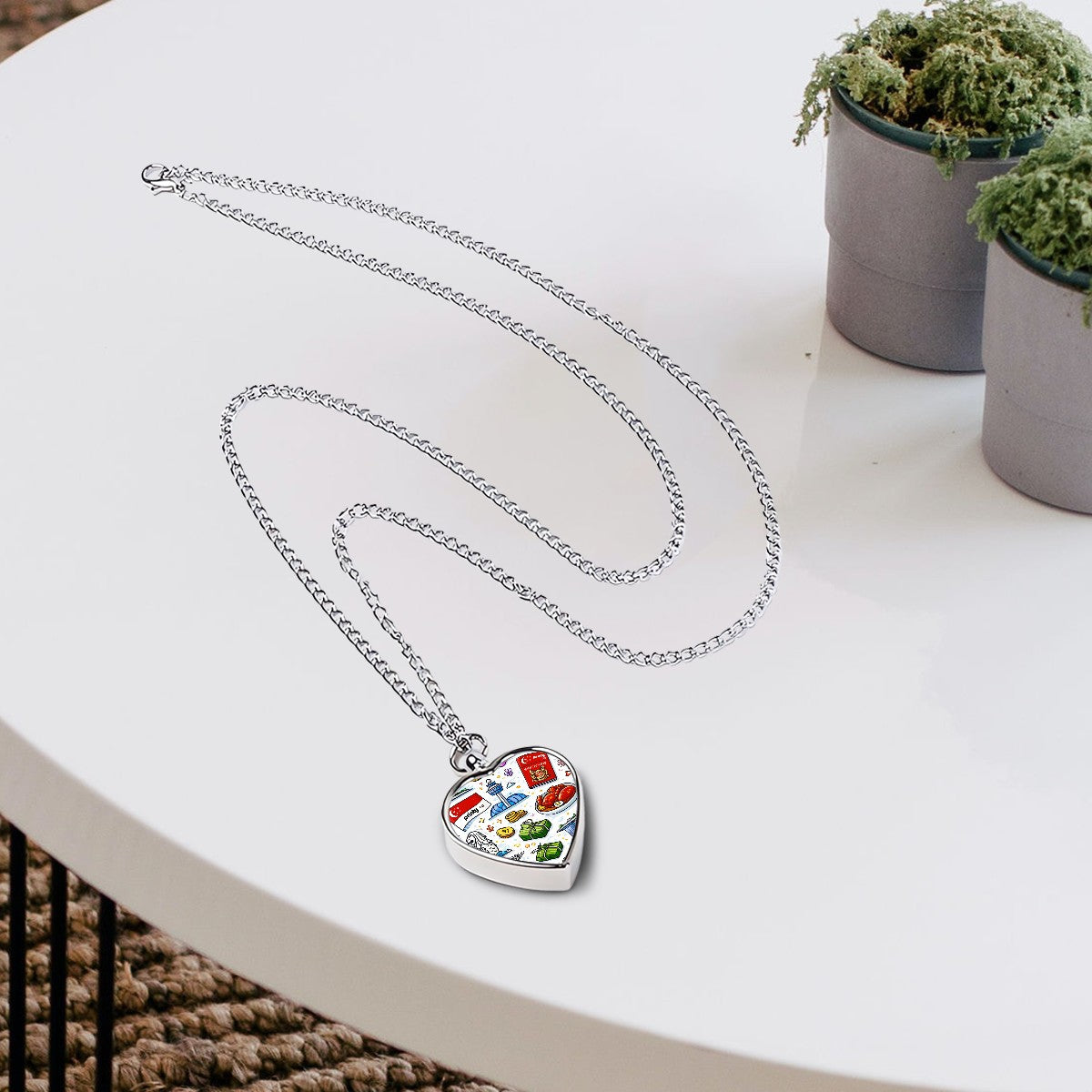 Custom Pet Ashes Necklace