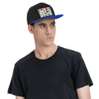 Custom Flat Bill Hats Hip Hop Style (Front Pattern)