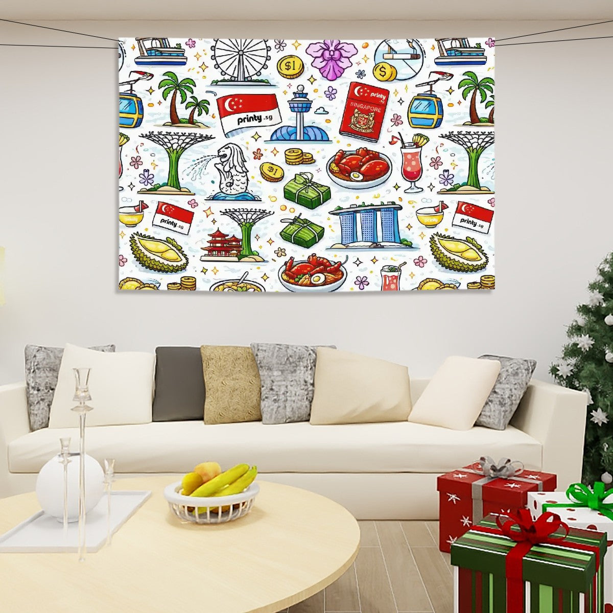 Custom Festival Banner 71"x47"