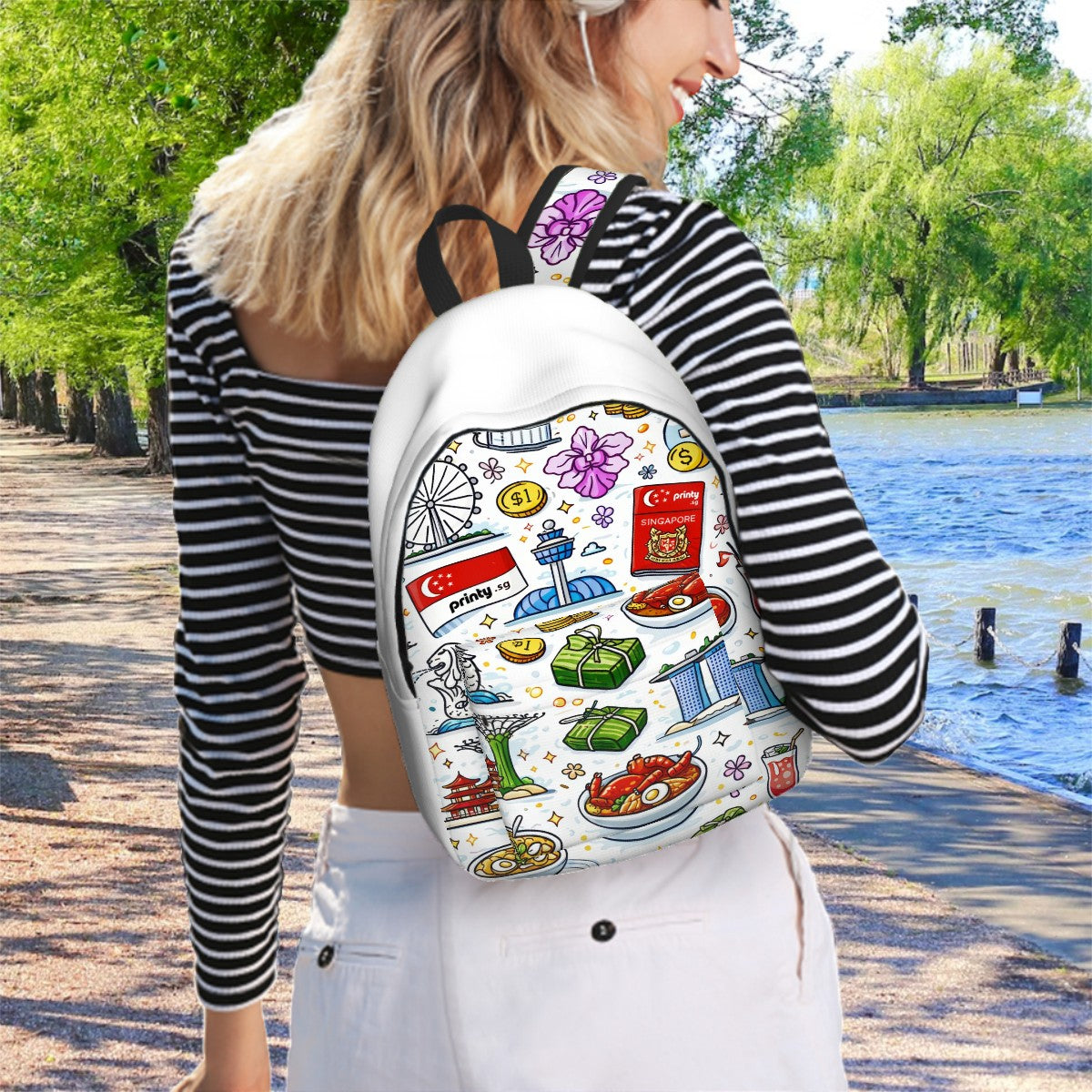 Custom Canvas Backpack