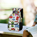 Custom Large Twill Cloth Backpack