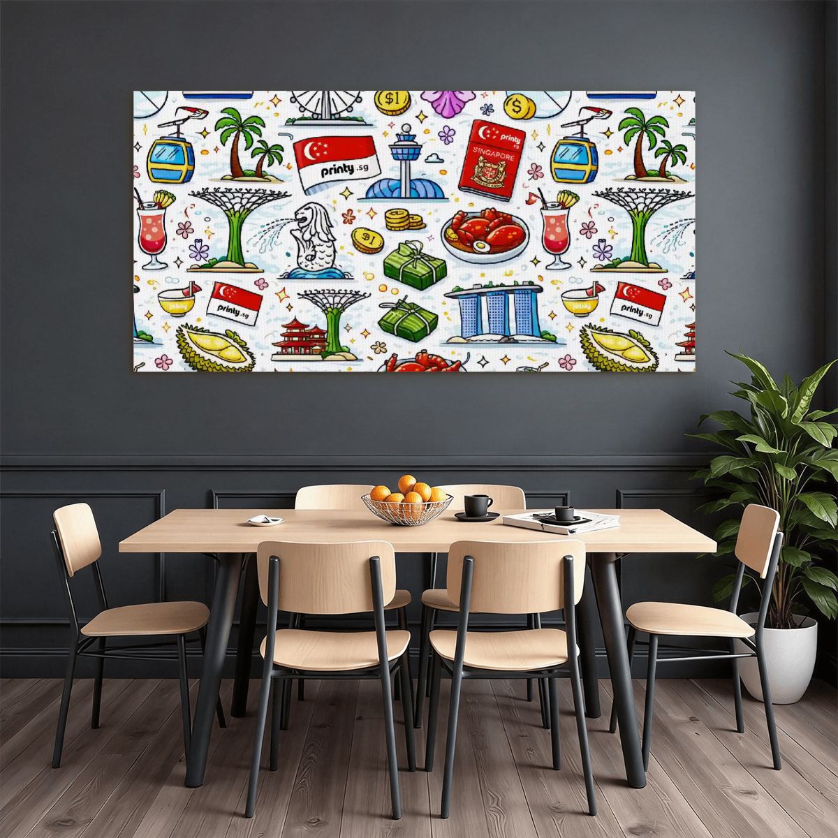 Custom Canvas Prints Wall Art (2:1)