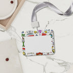 Custom Horizontal ID Badge Holder(Single-Sided Design)