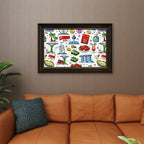 Custom Wood Framed Canvas Prints Wall Art