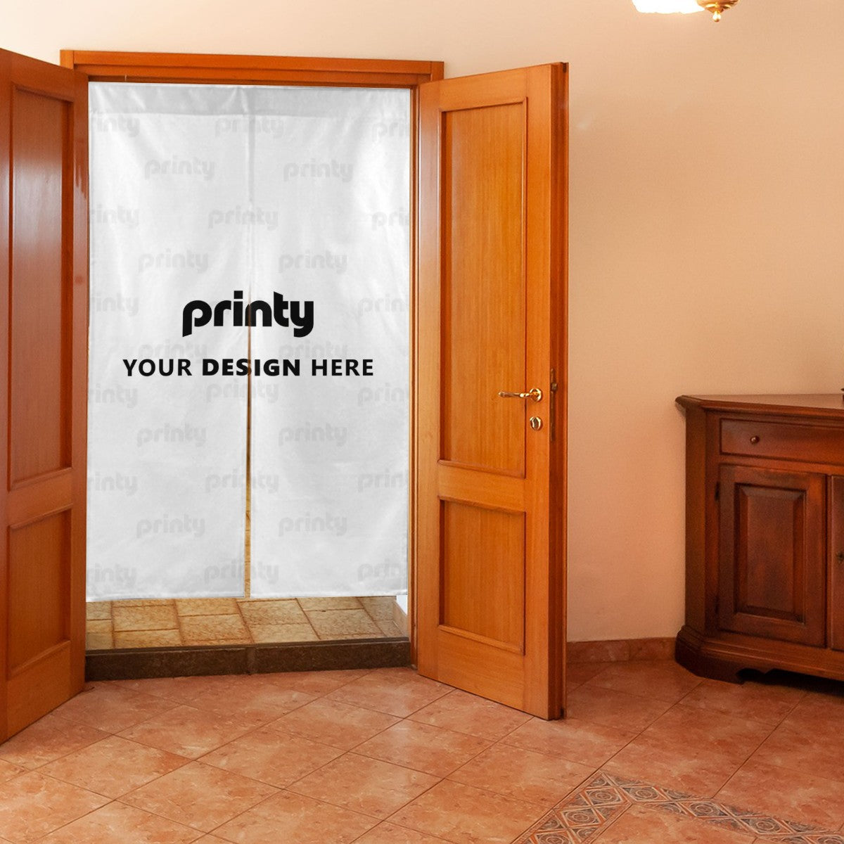 Custom Door Curtain (Picture Stitching)