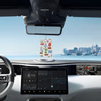 Custom Rectangle Car Air Freshener Cards 6 Pieces