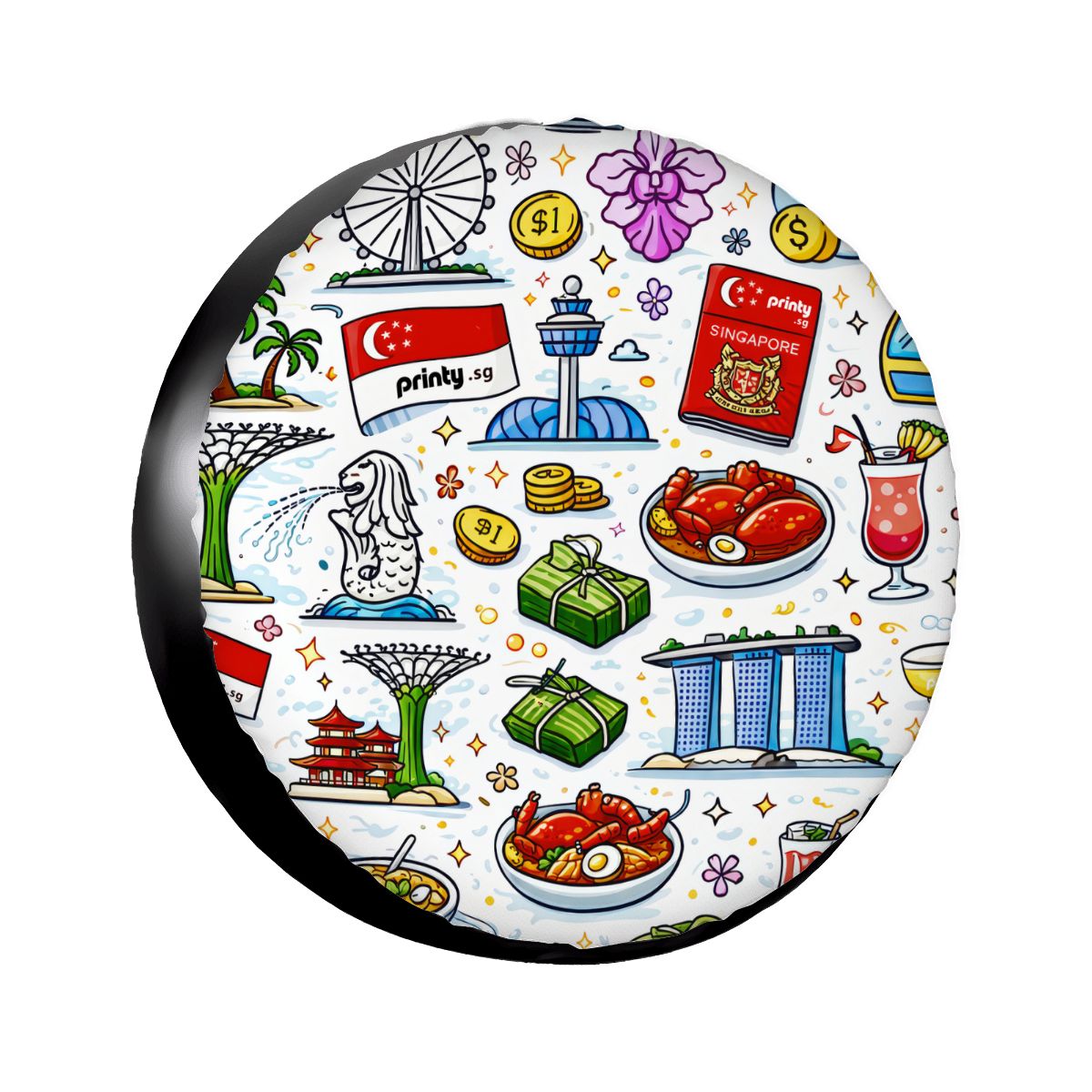 Custom Thickened Spare Tire Cover