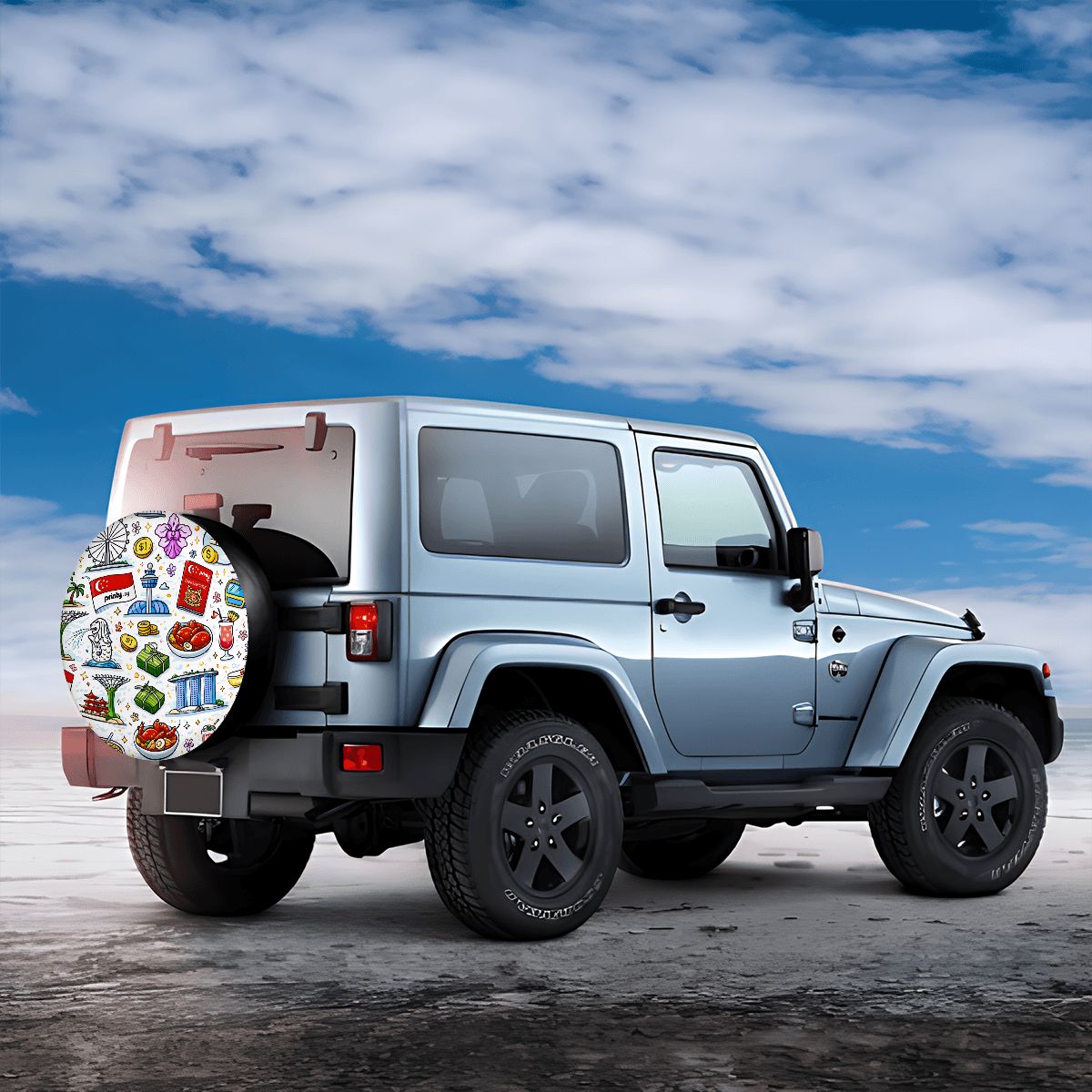 Custom Thickened Spare Tire Cover