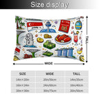 Custom Plush Throw Pillow Covers (Single-Sided Design & Multi-Size)