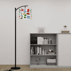Custom Arc Floor Lamp Shade