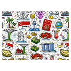Custom Wooden Jigsaw Puzzles 500 pcs (Horizontal)