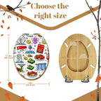 Custom Wood Toilet Seat V-Shaped