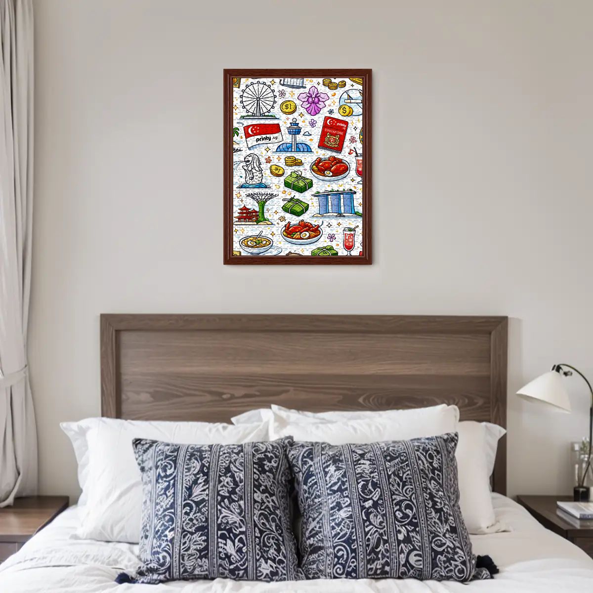 Custom Wooden Jigsaw Puzzles 500 pcs (Vertical)