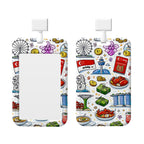Custom Vertical ID Badge Holder(Double-Sided Design)