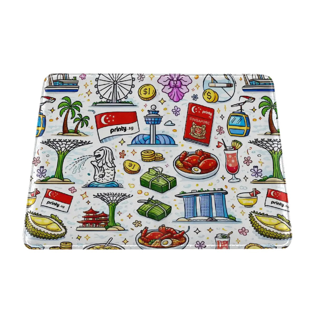 Custom Small Passport Holder for Travel (Double-Sided Pattern)