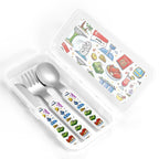 Custom Kids Cutlery Set Straight Handle
