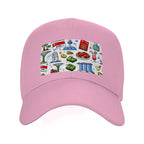 Custom Curved Eaves Trucker Hat (Solid Color)