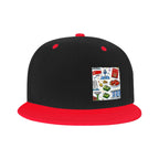Custom Flat Bill Hats Hip Hop Style (Side Pattern)