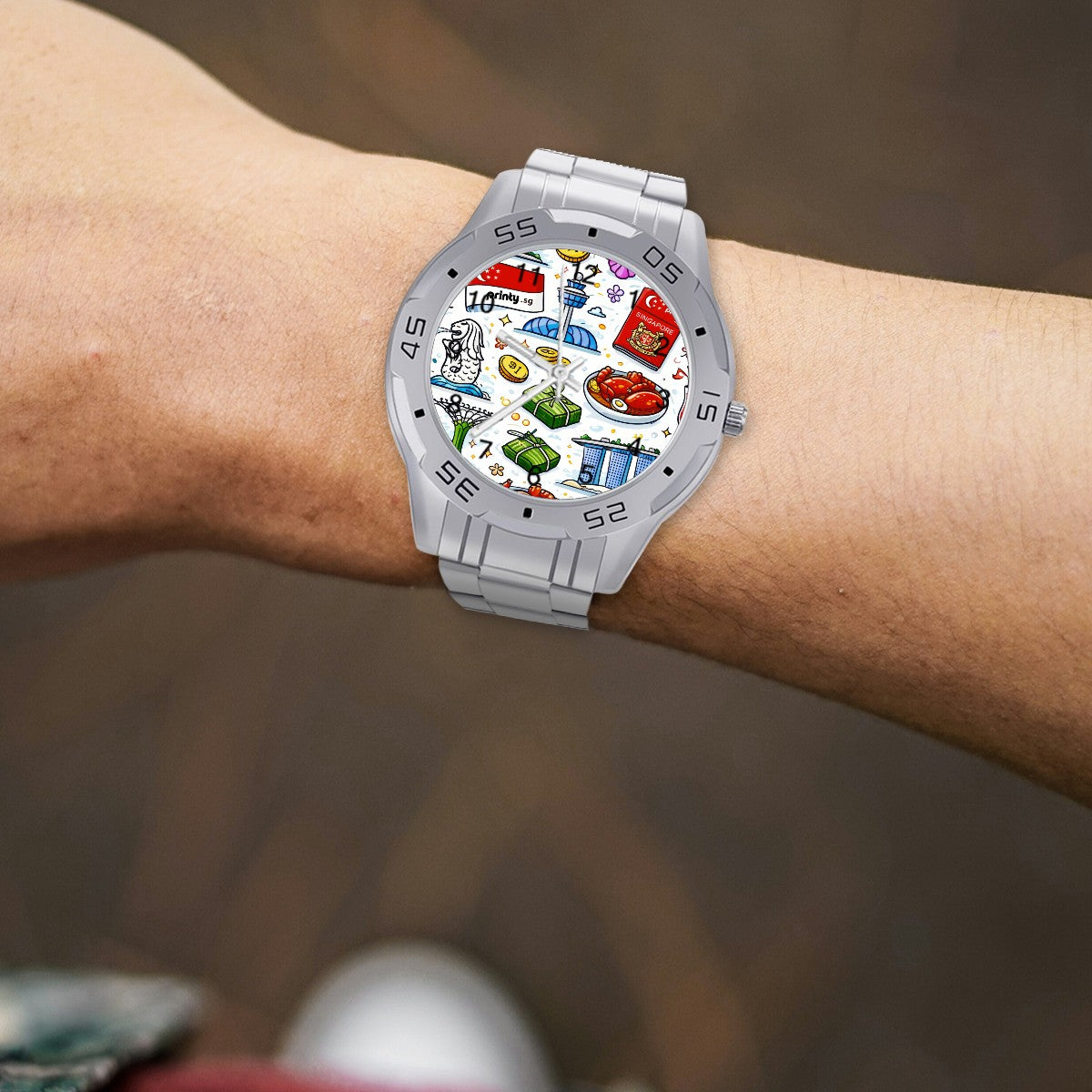 Custom Business Stainless Steel Watch