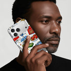 Custom iPhone 17 Pro Max TPU Black Phone Case