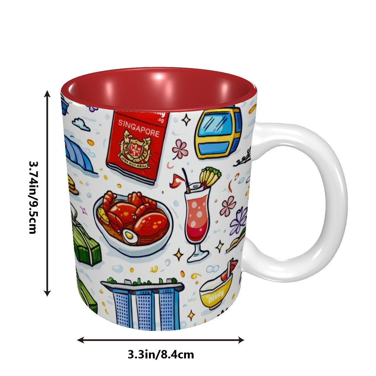 Custom Ceramic Coffee Mugs (11oz)