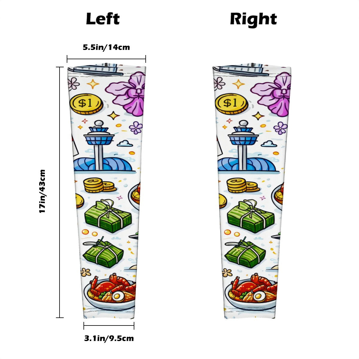 Custom Sun Protection Arm Sleeves