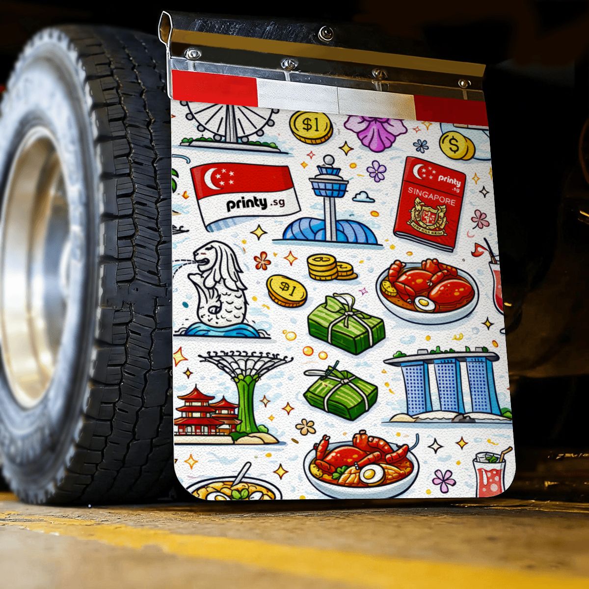 Custom Mud Flaps 2pcs for Semi Truck