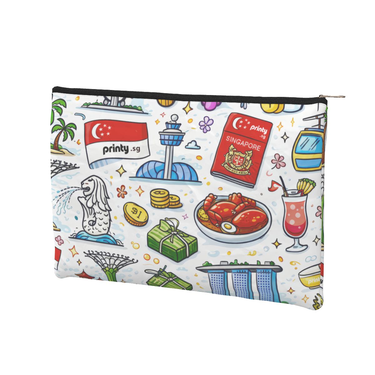 Custom Reusable Paper Toiletry Bag