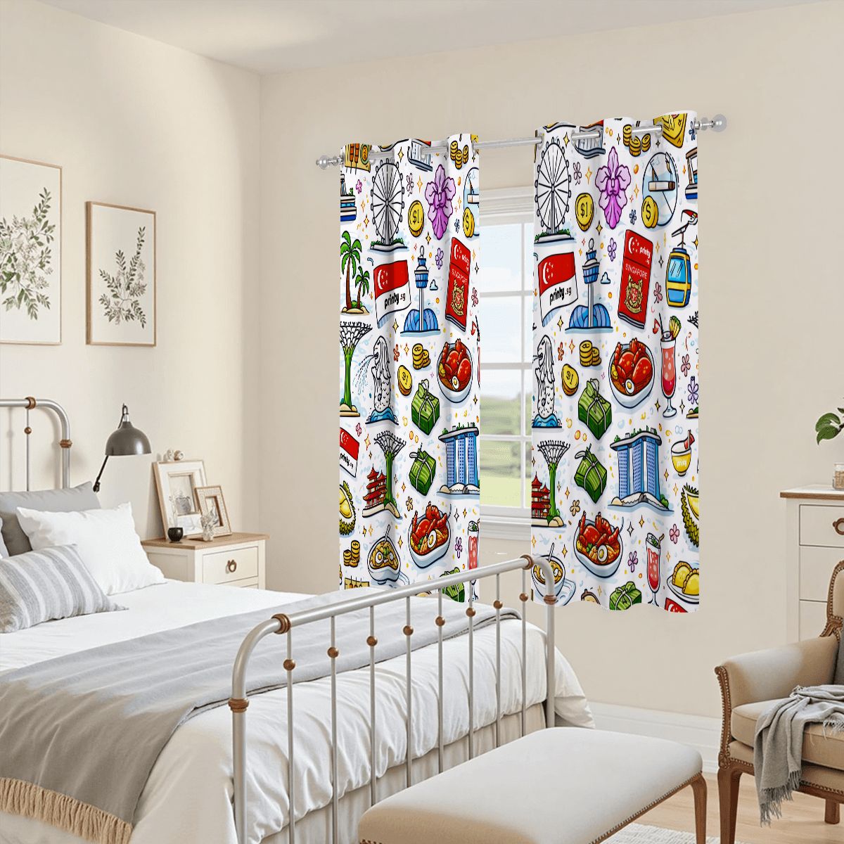 Custom Blackout Curtains 52"x63"x2pcs