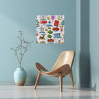 Custom Acrylic Wall Art Prints Square (Punched Type)
