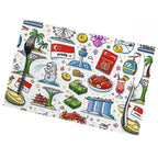 Custom Heat-Resistant Table Placemats 6 pcs