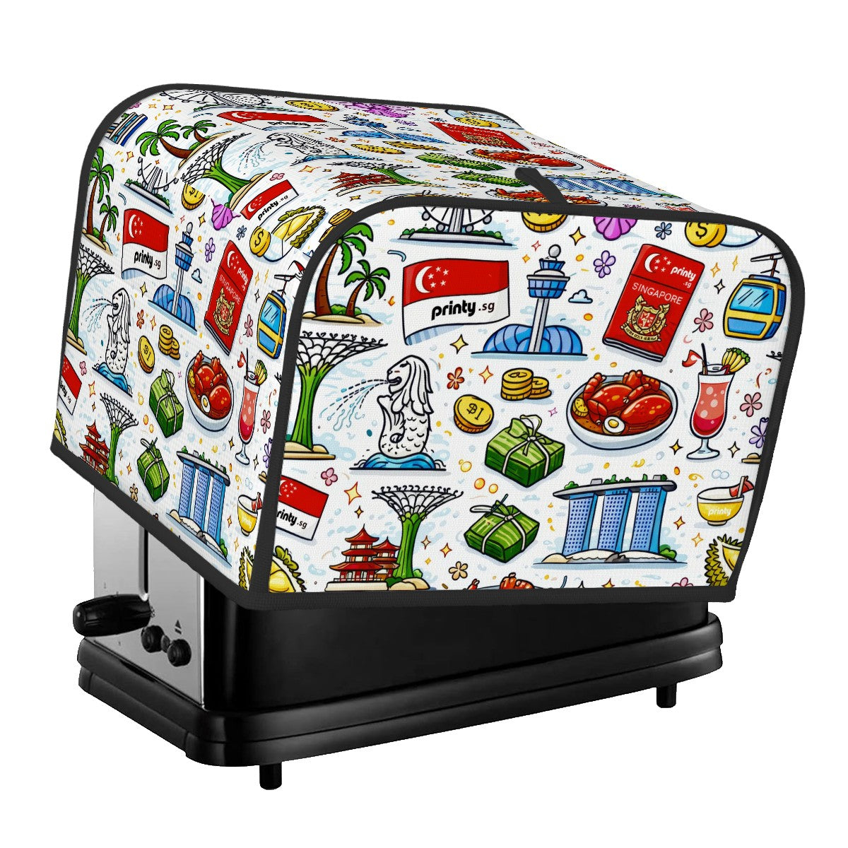 Custom 4 Slice Toaster Cover
