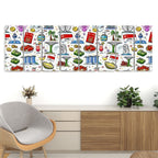 Custom 8 Panels Canvas Prints Wall Art