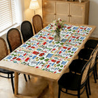 Custom Table Runner Placemat Set 9 Pieces