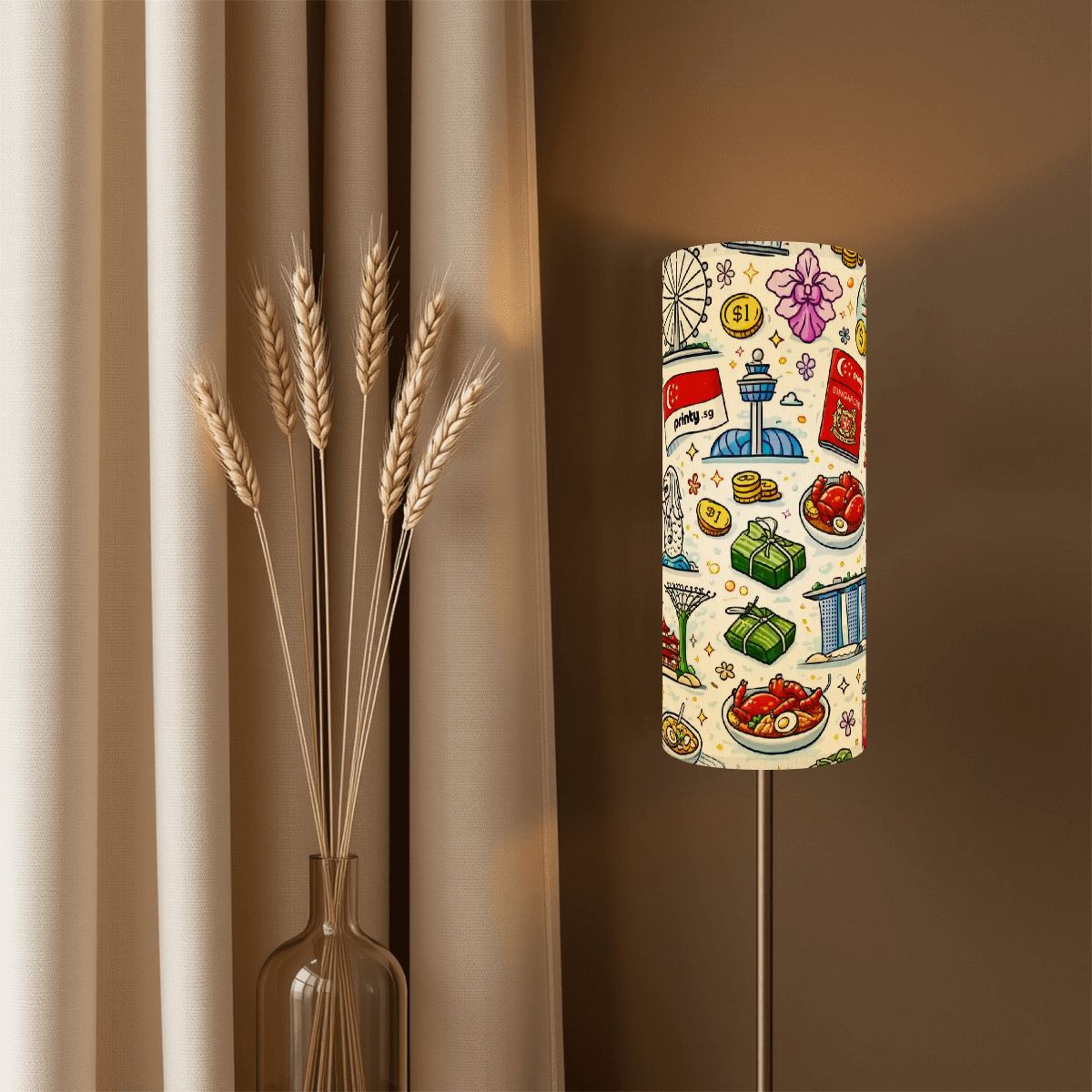 Custom Floor Lamp Modern Standing Lamp Shade