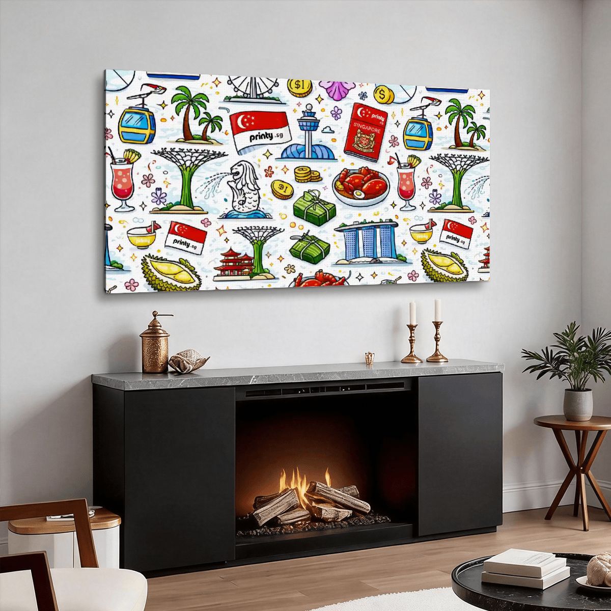 Custom Canvas Prints Wall Art (2:1)