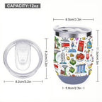 Custom Egg-Shaped Tumbler (12oz)
