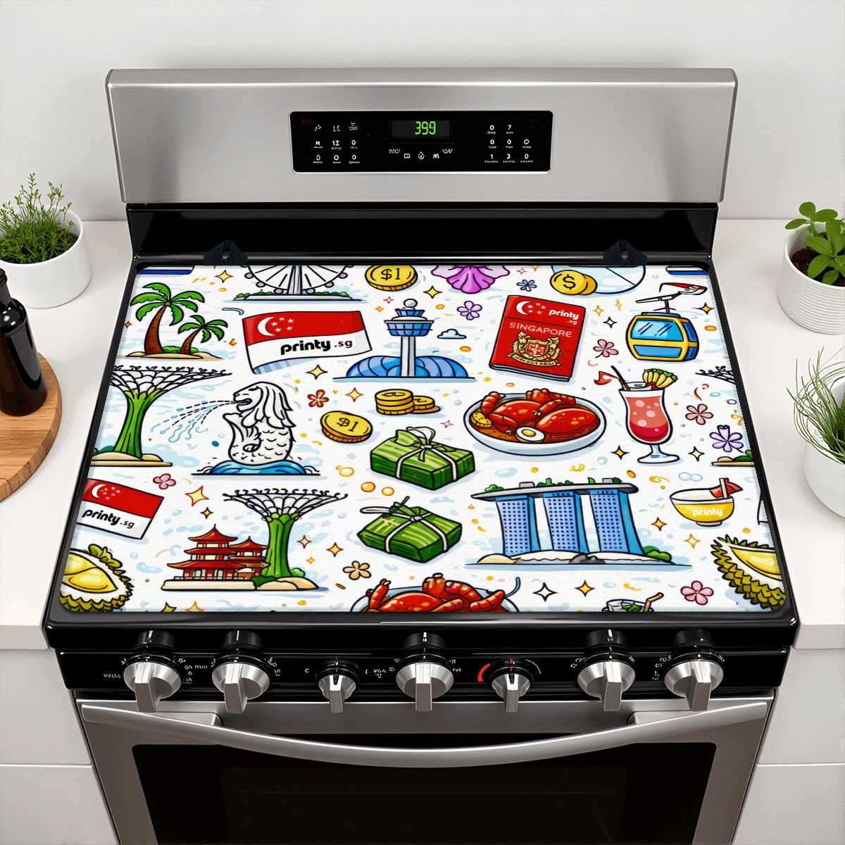 Custom Stove Cover