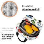 Custom Portable Foil Insulated Lunch Box
