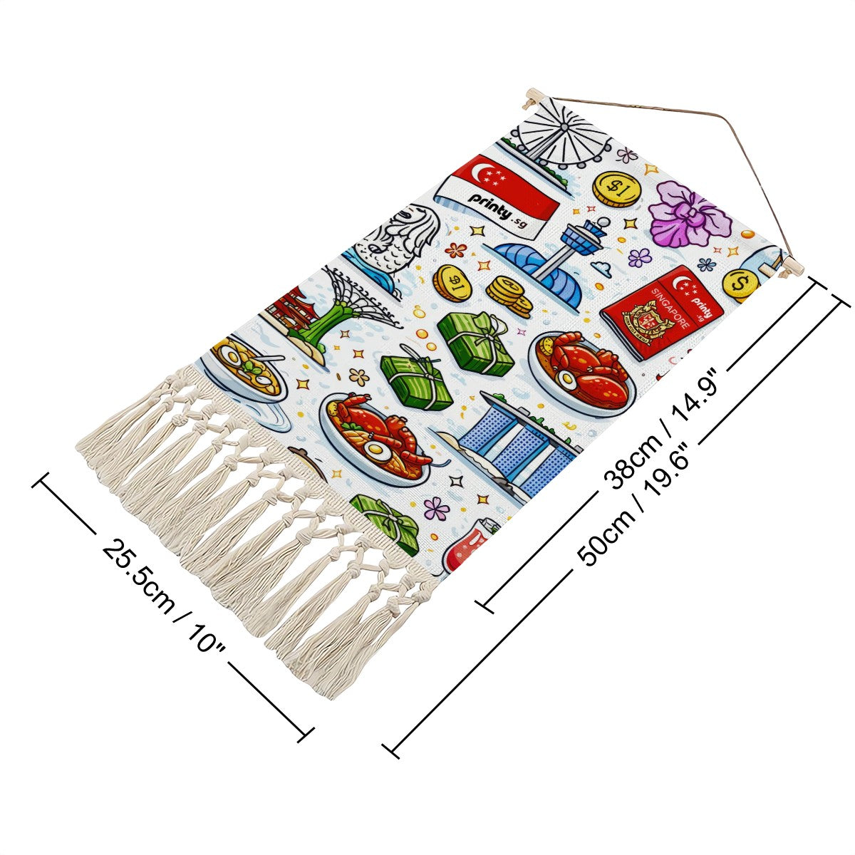 Custom Cotton and Linen Hanging Pictures