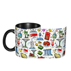 Custom Black Coffee Mugs (11oz)